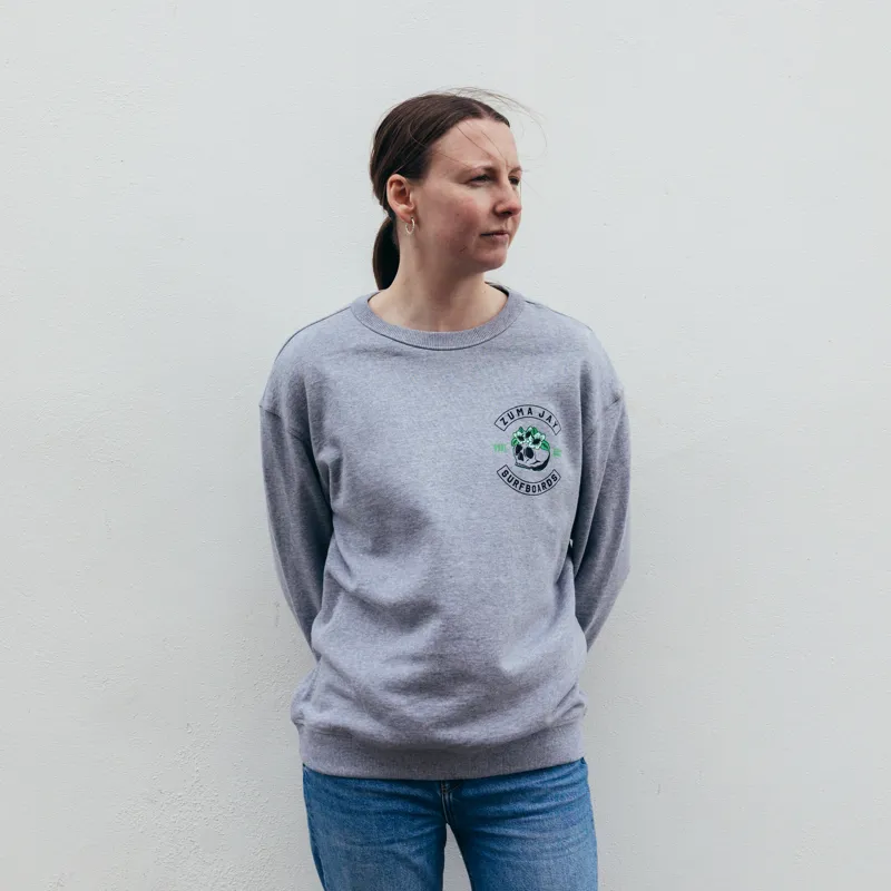 Zuma Jay Womens Harlot Crew Heather-2